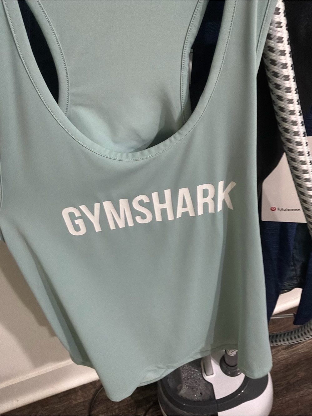 Gymshark Sage Open-Back Athletic Tank - Light Green - Picture 2 of 4